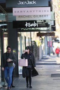 Katy Perry shopping for Australian Designers at The Intersection